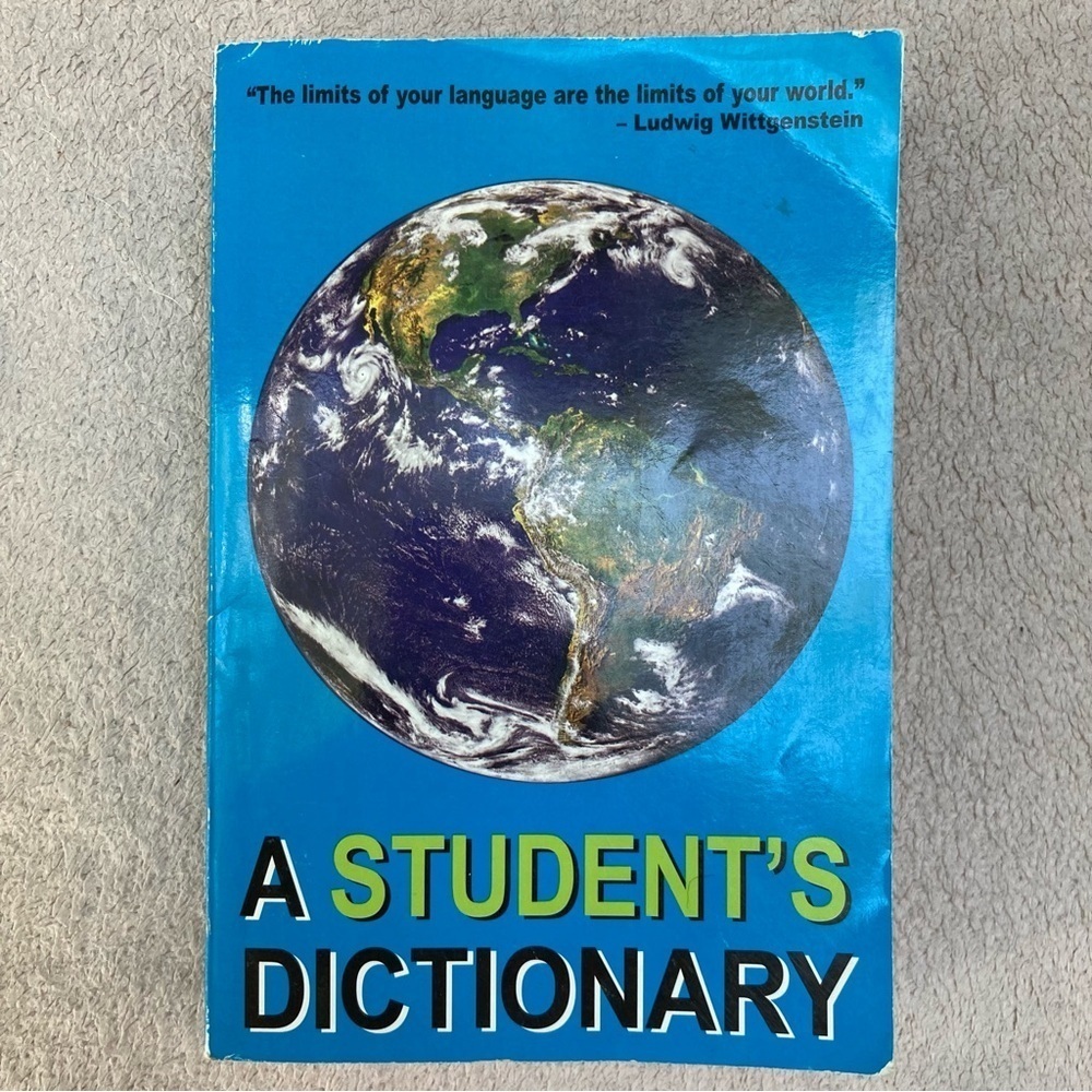 A Student’s Dictionary Paperback Book-2008-School-College-University-Learning
